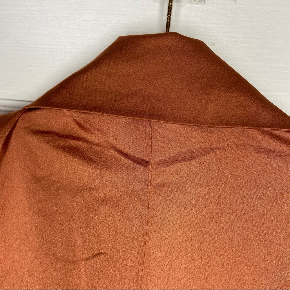 Hyfve Button Down Ruched Long Sleeve Mini Dress Size Large NEW - Picture 13 of 14